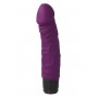 Realistic Vibrator vibra lotus Silicone Classics Purple