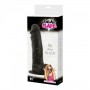 FALLO REALISTICO REAL SAFE BIG ARM black dildo con ventosa in silicone nero