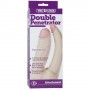 Make it realistic dildo double strap on anal vaginal wearable vac-u-look flash