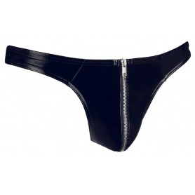 slip uomo mutande con cerniera aperte sexy nero maschile black vita bassa