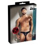 men's underpants open zippered briefs sexy black male black low waist