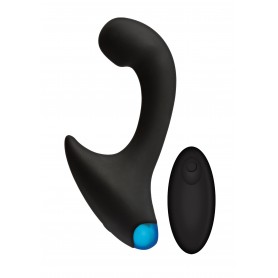 Rechargeable silicone massage vibrator vibrator with remote control for P-point