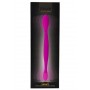 Realistic silicone dual rechargeable dual rechargeable dildo anal vaginal dildo