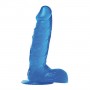 Do it dildo Jelly Blue rapture real 7.5