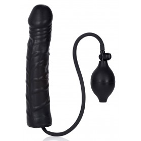 Fallo Vaginale realistico dildo gonfiabile nero sex toys black stud 9,5
