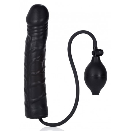 Fallo Vaginale realistico dildo gonfiabile nero sex toys black stud