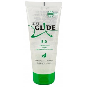 Bio water-based intimate gel lubricant just glide bio vaginal 200ml
