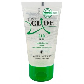 Organic intimate gel lubricant just glide water-based saves condom 50 ml