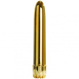 Vaginal Vibrator Classic Large Gold