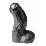 Black Dildo Vaginal Anal Realistic Black all black with suction cup sex toys