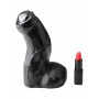 Dildo nero fallo vaginale anale realistico nero all black con ventosa sex toys