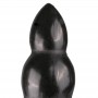 Plug maxi anale dildo fallo nero anale e vaginale butt all black con ventosa