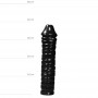 Realistic black dildo maxi vaginal anal phallus all black plug sex toy