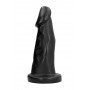 Fallo nero realistico maxi con ventosa dildo vaginale anale nero xxl all black