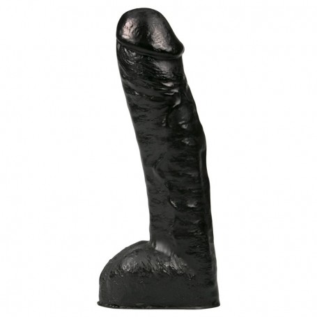 Fallo vaginale nero realistico all black dildo anale maxi big con ventosa