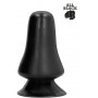 Plug butt anal dildo black with suction cup realistic phallus all black sex toys