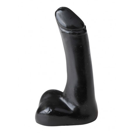 Do it mini dildo realistic slim vaginal anal dildo black all black plug