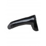 Fallo mini dildo realistico slim dildo anale vaginale nero all black plug