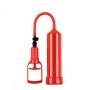 Pompa per allungare il pene sviluppatore pump up push touch Rosso