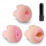 Set pompa maschile Travel Trio Pump Set