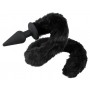 Plug Anale dildo con coda fallo bad kitty tail