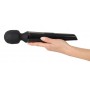 Rechargeable vibrator power wand black