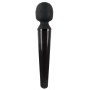 Rechargeable vibrator power wand black