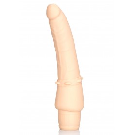 Stimulator Vibrator Stud Silicone Stiffy Flesh