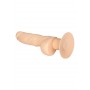 vibrator dildo phallus vaginal anal vibromassager soft with testicles
