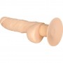 vibrator dildo phallus vaginal anal vibromassager soft with testicles