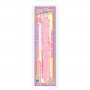 Double foul Dildo crystal jellies double dong 12 pink