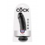 Vaginal phallus king cock realistic vaginal dildo with suction cup 8 Black black