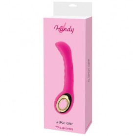 Silicone vibrator g spot grip