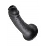 Make it realistic king cock dildo 6 black