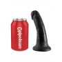 Make it realistic king cock dildo 6 black