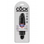 Realistic vibrator king cock black 6
