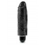 Vibratore realistico  king cock black 6