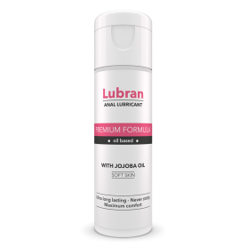 Lubrificante anale vaginale intimo sessuale ibrido gel a basse acqua e silicone Lubrax 30 ml