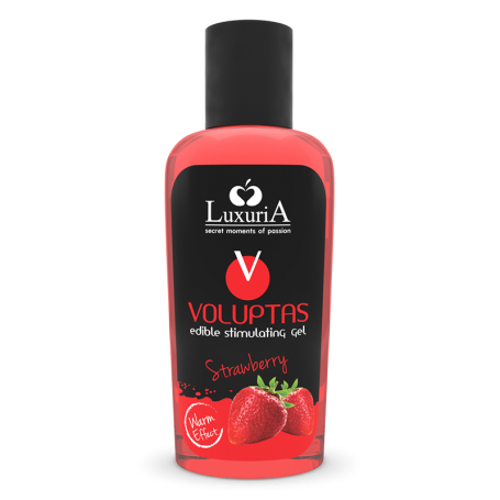 Strawberry lubricant voluptas hot effect 100 ml