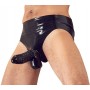 slip mit penishulle beim in latex