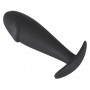 Black silicone plug Back Velvets