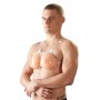 Realistic silicone fake breast strap on cottelli collection