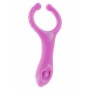 Vibrating Phallic Ring with Clitoral Stimulator