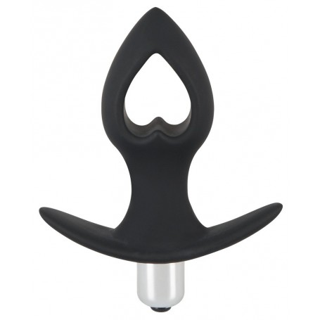 plug anale in silicone Black Velvets Vibrating Plug