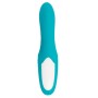 vibratore in silicone vaginale Vibrator blue double