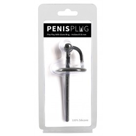 Penis plug dilator Piss Play with ring