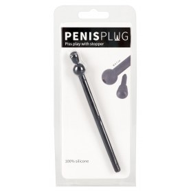 Penis plug sperm stopper black