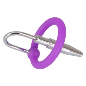 Phallic ring with urethral plug sperm stopper