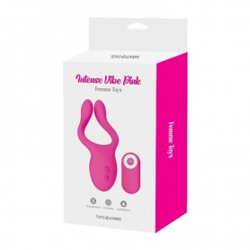 Double vibrator Intense vibe pink