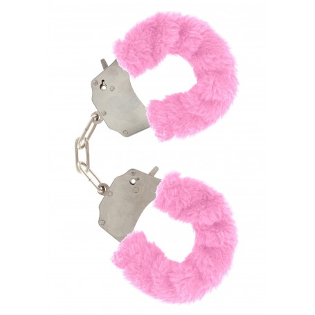 manette Furry Fun Cuffs pink